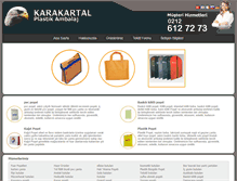 Tablet Screenshot of karakartalplastik.com
